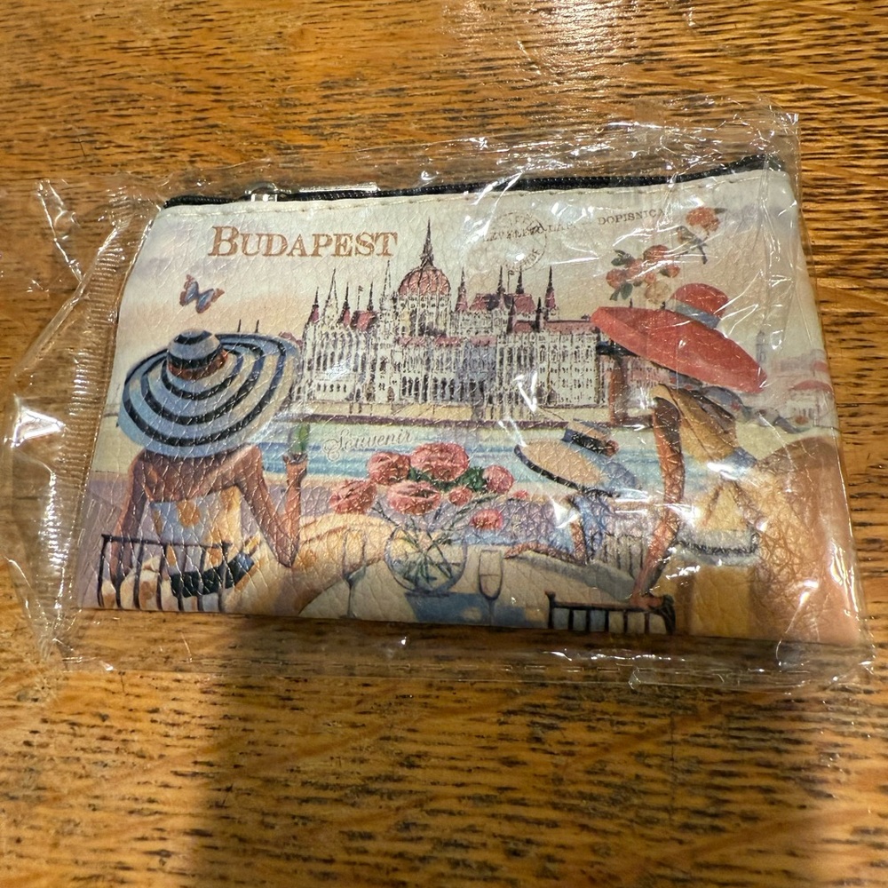Budapest Themed Coin Pouch